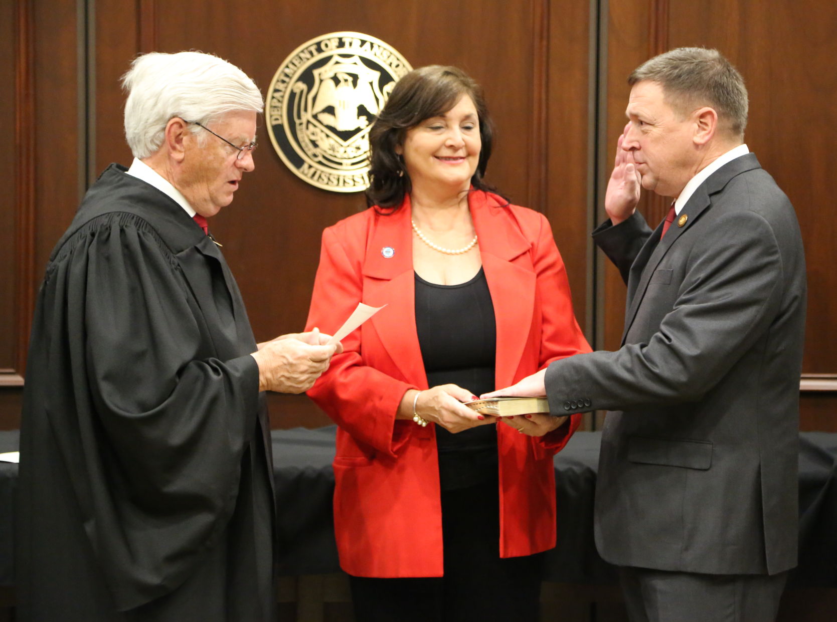 John Caldwell sworn in as Transportation Commissioner